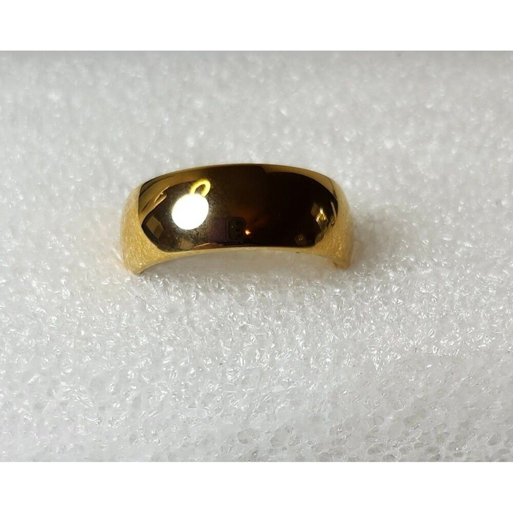 Thorsten ORO Tungsten Carbide Size 8.5 Gold Band